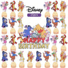 25pcs  Cake Toppers, Birthday Party Cake Decorations